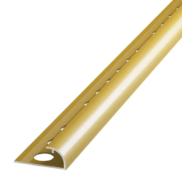 Уголок наружный Alprofi 0.9x270 см цвет золото мастерок для внешних углов santool