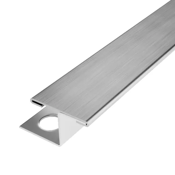 Уголок Т-образный Alprofi ПК 15-10НС.2700.001 270 см нержавеющая сталь цвет серый