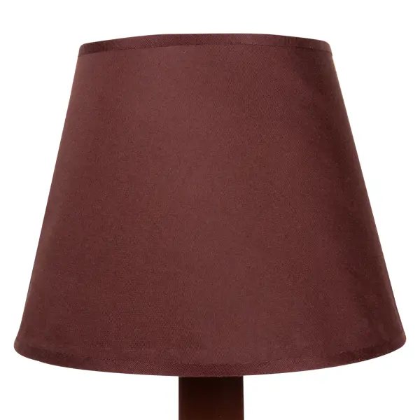 фото Настольная лампа 21 век-свет 220-240в цвет коричневый