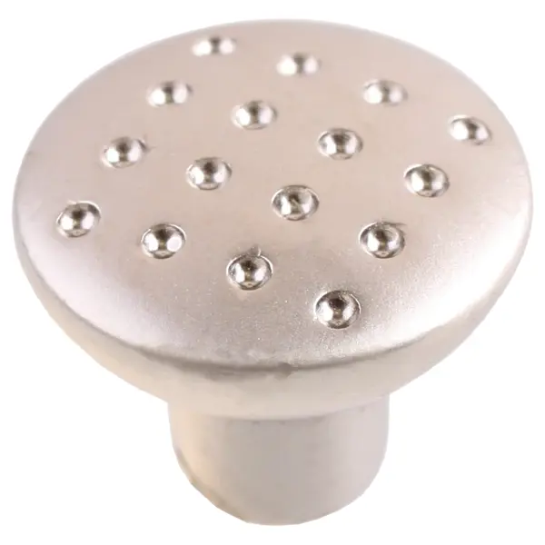Ручка-кнопка мебельная RC011 цвет матовый хром 10шт лот металлические круглые кнопки цинковый сплав хвостовик кнопка для пальто куртки ветровка кнопки