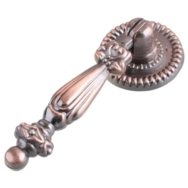 Ручка-кнопка RC024AC металл цвет античная медь деревянная ручка кнопка ликон