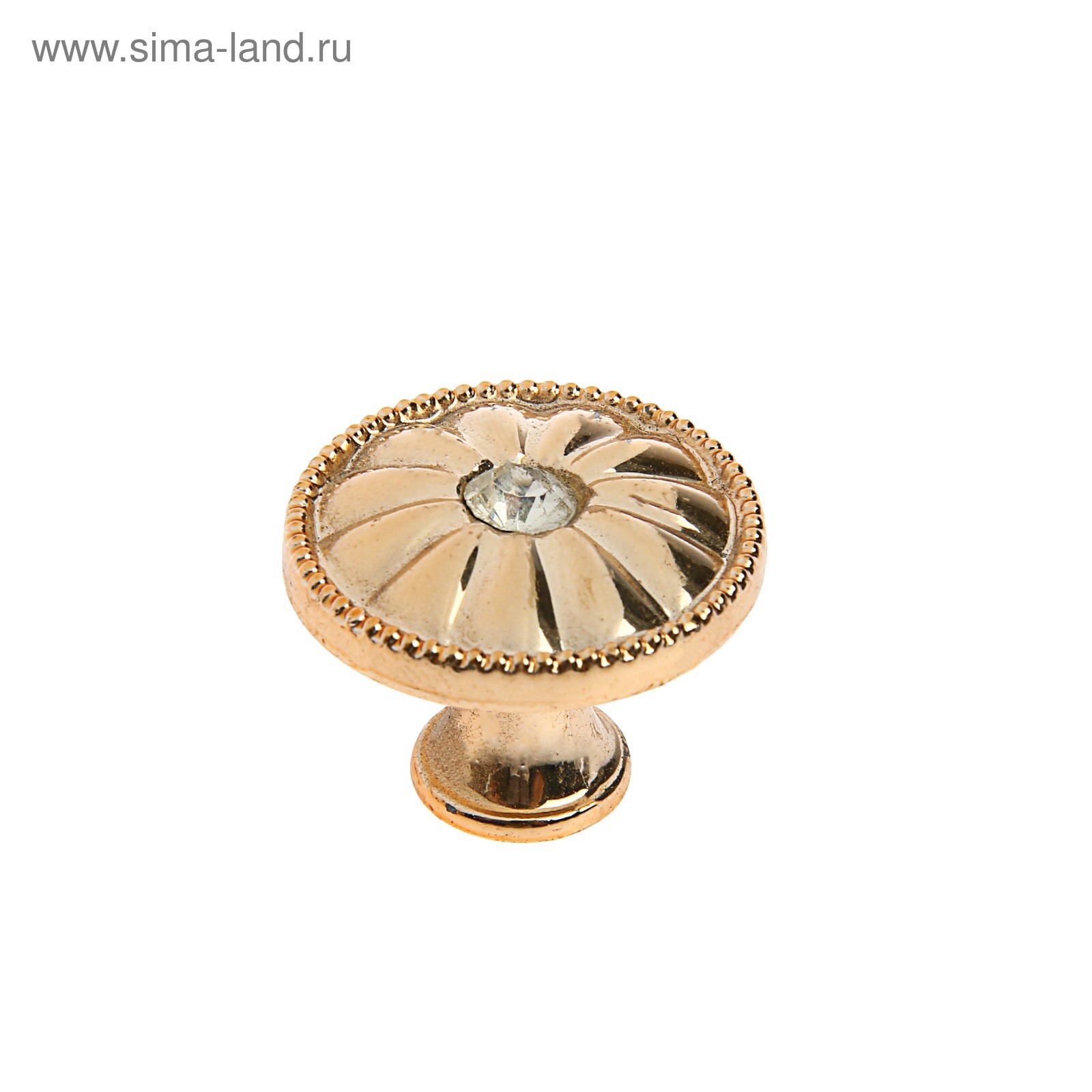 кнопка Тундра РК116GP цвет золото в Новосибирске –  по .