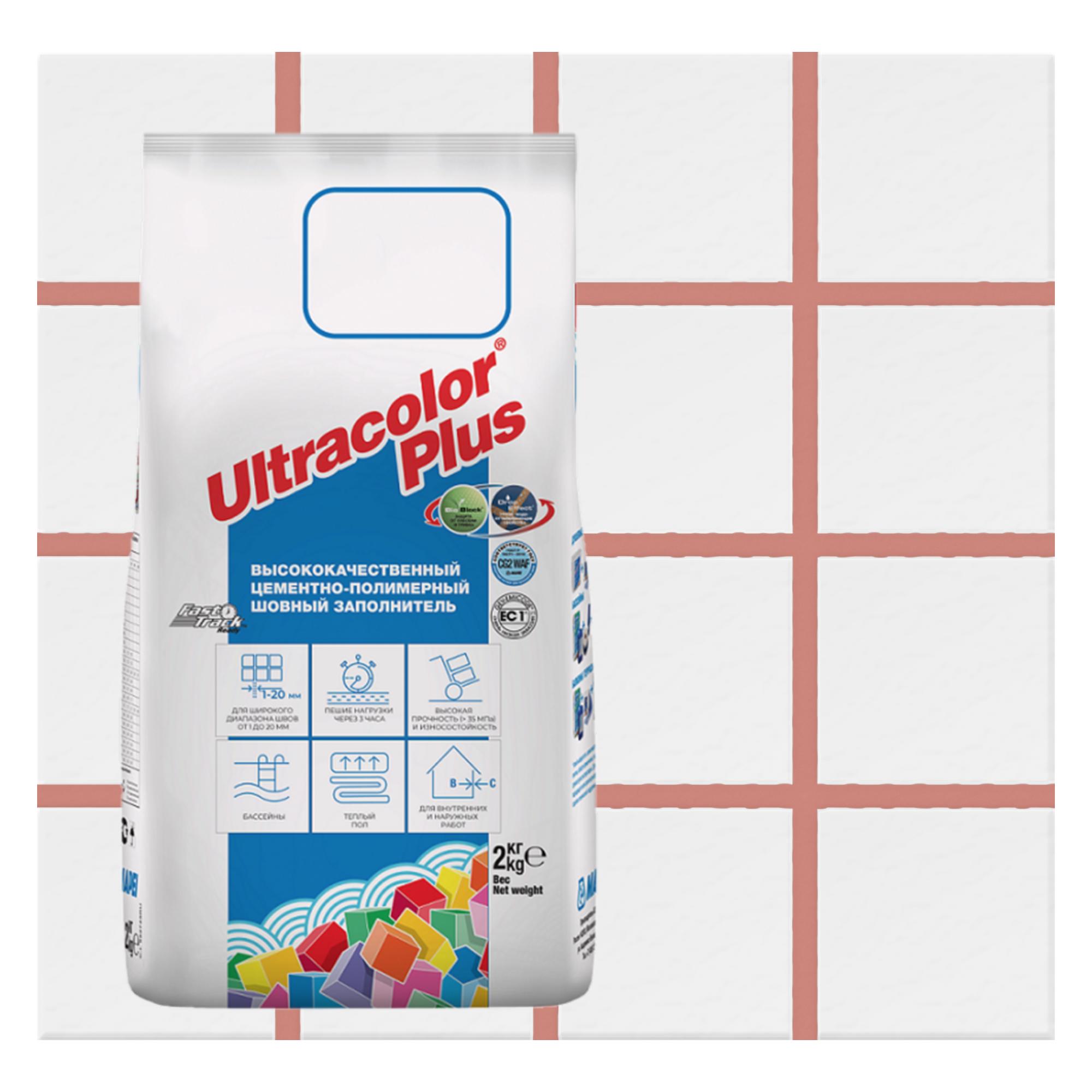 Затирка Mapei Ultracolor Plus 161 Лилово-розовый, 2 кг ✳️ купить по цене  784 ₽/шт. в Москве с доставкой в интернет-магазине Леруа Мерлен