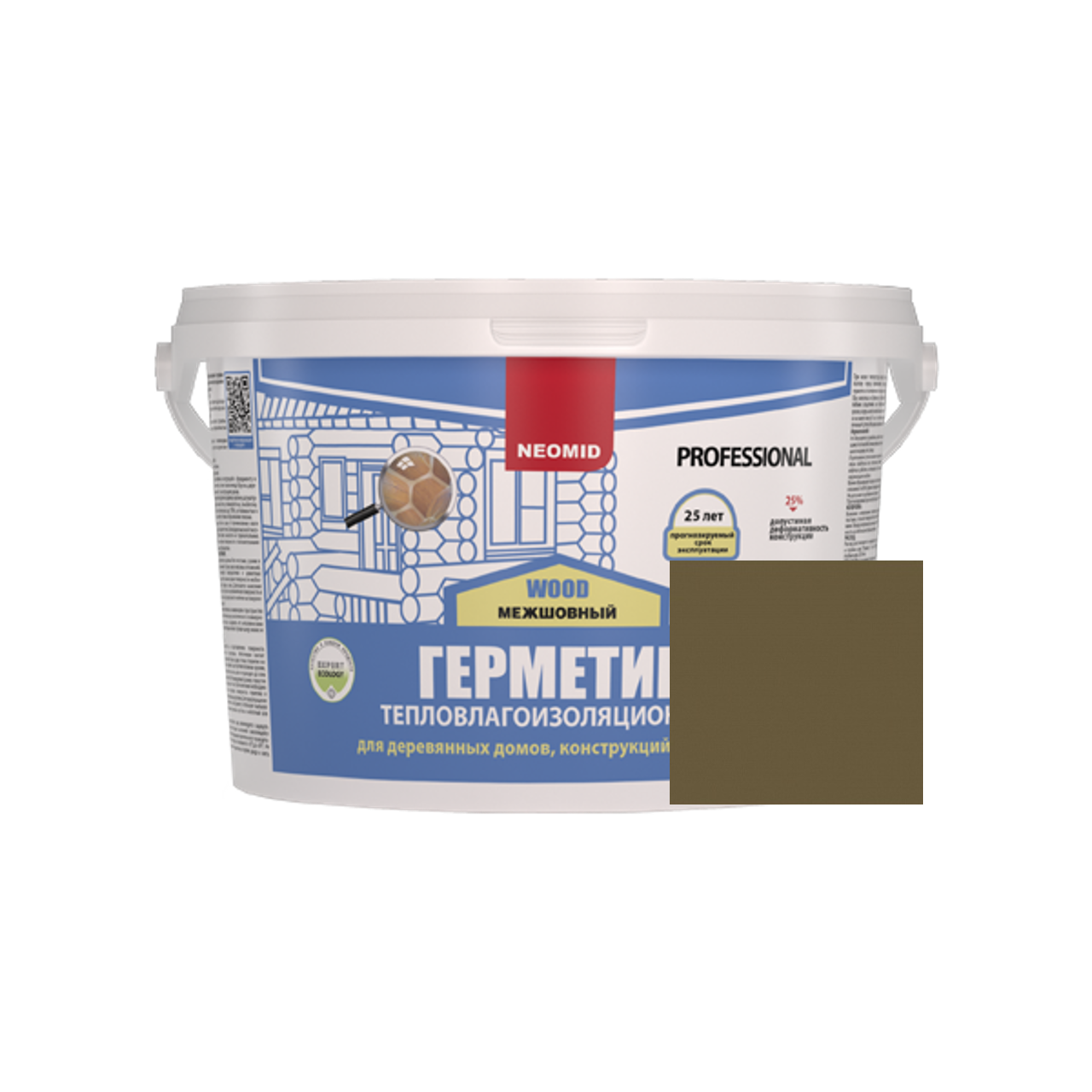 Герметик строительный Neomid Wood Professional Н -ГермPROFF-3/дуб дуб 3 кг  ✳️ купить по цене 2624 ₽/шт. в Санкт-Петербурге с доставкой в  интернет-магазине Леруа Мерлен