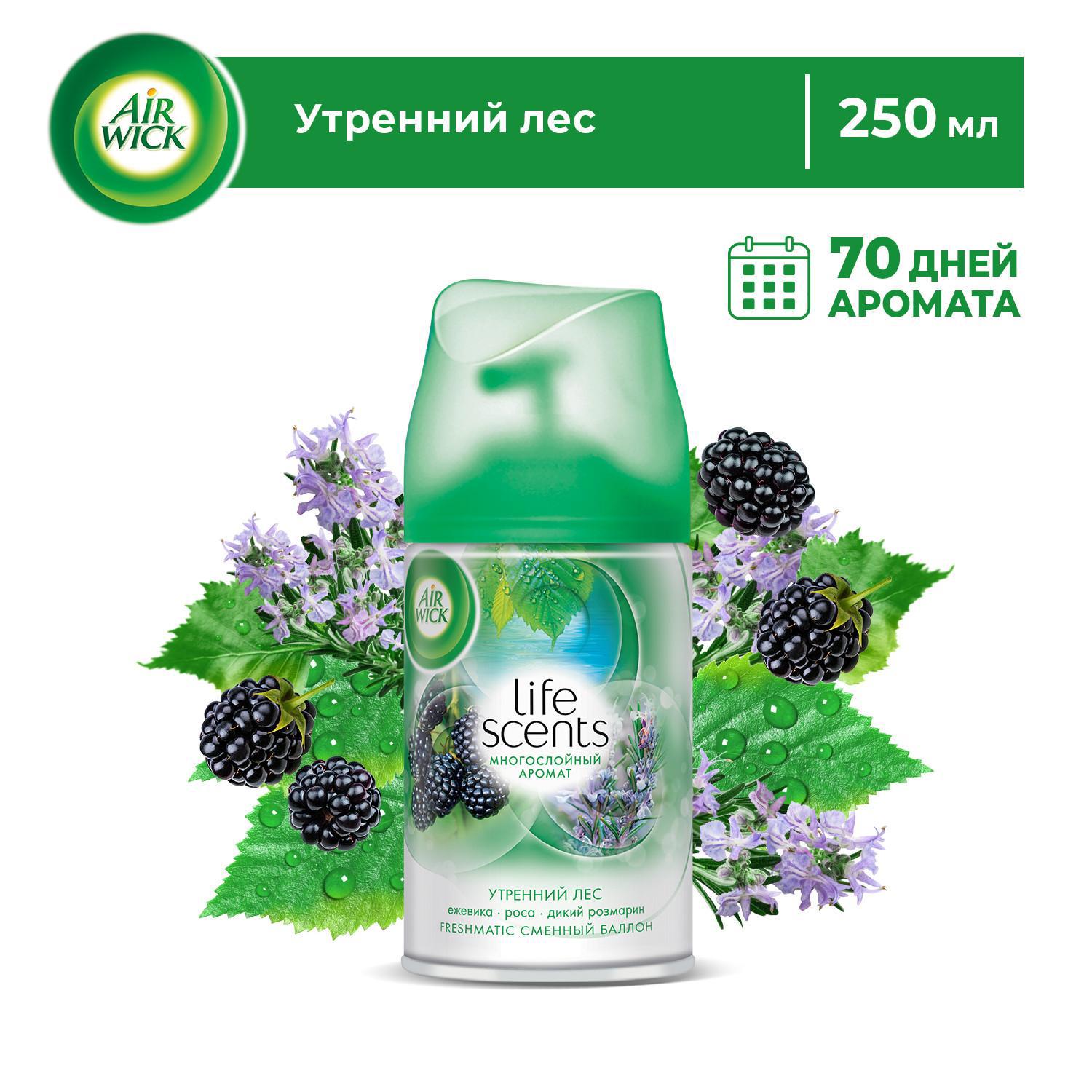 Сменный баллон Air Wick Freshmatic Серии Life Scents: Утренний лес 3219322  0.25 л ✳️ купить по цене 349 ₽/шт. в Екатеринбурге с доставкой в  интернет-магазине Леруа Мерлен