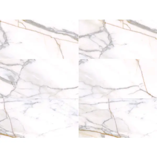 фото Глазурованный керамогранит cersanit pulse 44.8x89.8 см 1.206 м² матовый цвет белый