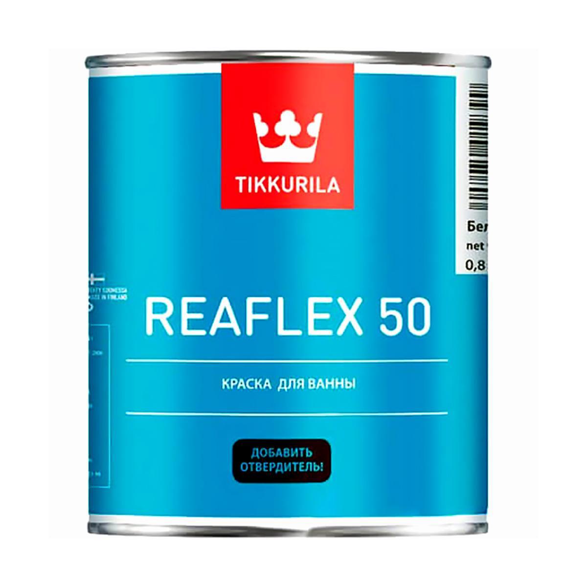 Краска для ванны TIKKURILA REAFLEX 50 База A цвет белый 0.80 л ✳️ купить по  цене 2148 ₽/шт. в Пензе с доставкой в интернет-магазине Леруа Мерлен