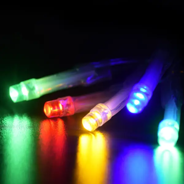 фото Электрогирлянда уличная balance бахрома 3х0.6м 72 ламп разноцветный свет