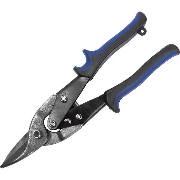 Ножницы по металлу прямой рез Vertextools 0038-07 до 1.2 мм, 250 мм левые ножницы для прямого фигурного реза stubai