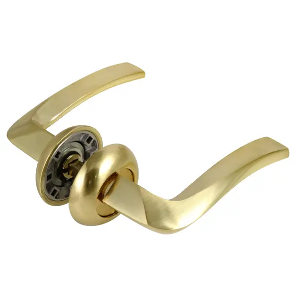Дверные ручки Edson EDS-36H-R1, цвет золото дверные ручки punto polo без запирания матовое золото