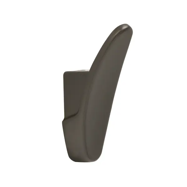 Крючок мебельный R26, 21.5x33 мм, черный матовый крючок мебельный cappio horn двухрожковый
