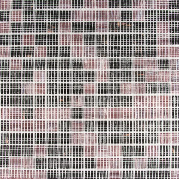 фото Мозаика стеклянная artens 32.7x32.7 см цвет чёрный