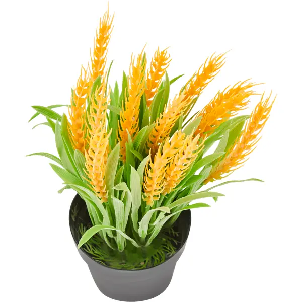 фото Искусственное растение пшеница h20 см без бренда