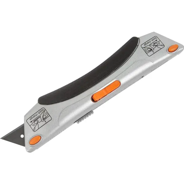 Нож Dexter 2в1 трапециевидный и крючкообразный 19 мм лезвие для роликового ножа dexter 45 мм 5 шт