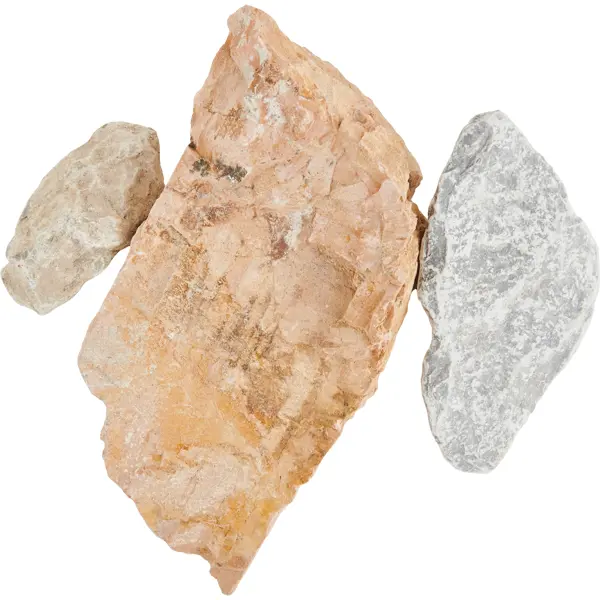 Камень натуральный микс фракция 70-120мм 10кг denco лавовый камень 1 камень