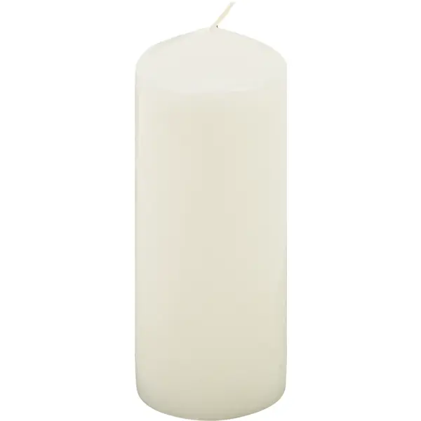 Свеча-столбик 60x170 мм,цвет белый пушок когтеточка столбик пальма для кошек
