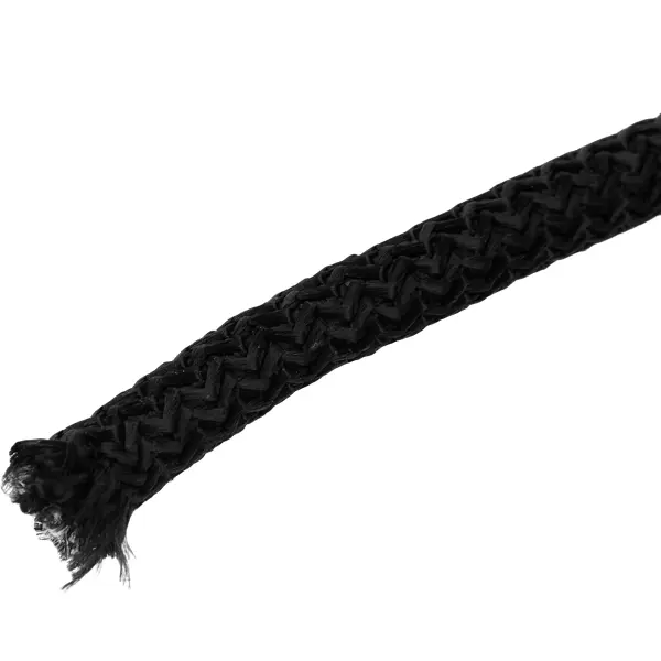 Веревка полипропиленовая 10 мм цвет черный, на отрез веревка полипропилен с сердечником 10 мм разно ный на отрез