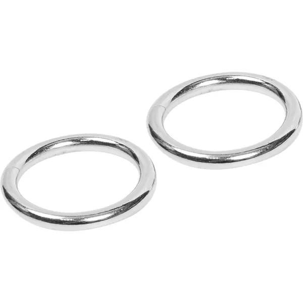 Кольцо для цепи, M5x30 мм, сталь, 2 шт. гайка байонетная кольцо для байонетного соединения fubag 180406