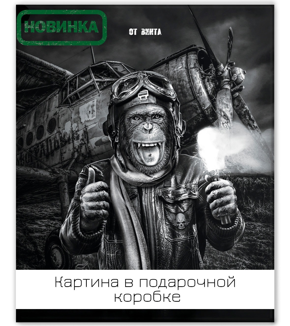 Картина на холсте Смелый пилот 40x50 см ✳️ купить по цене 546 ₽/шт. в  Москве с доставкой в интернет-магазине Леруа Мерлен