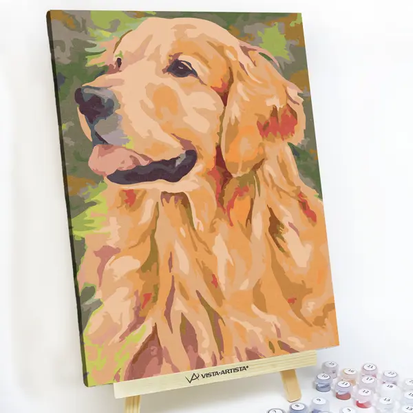 Набор для рисования по номерам на холсте собаки Лабрадора, 40 х50 | AliExpress