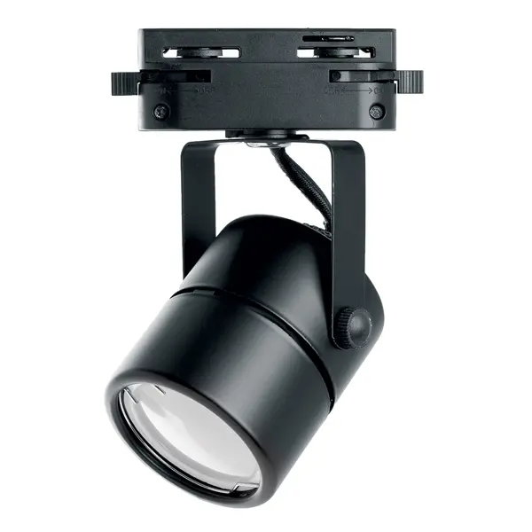 Трековый светильник Feron AL191 под лампу 50 Вт однофазный 3 м² цвет черный