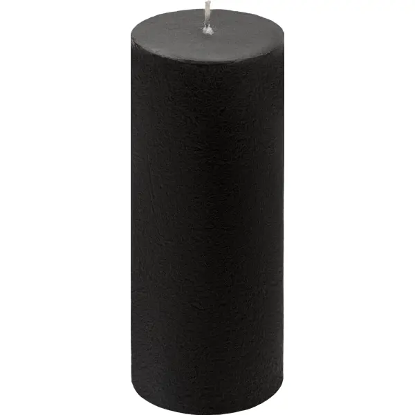 Свеча столбик Рустик графит 16 см свеча столбик рустик сливочная карамель 80 см