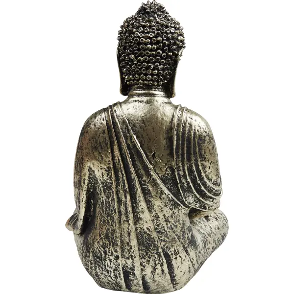 фото Фигура будда винтажное золото гипс без бренда