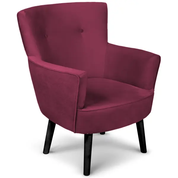 Кресло полиэстер Seasons Вилли 77x86x76 см цвет красный кресло полиэстер seasons марсель camaro99 зеленое 85x73x77 см