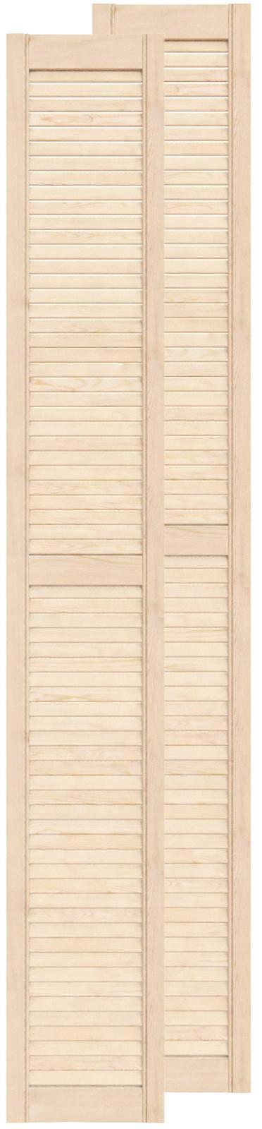 Двери жалюзийные деревянные Timber&Style 2013х294х20мм сосна Экстра .