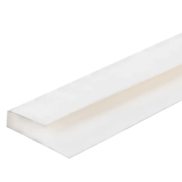 Профиль стартовый ПВХ Т5 мм цвет белый 3000 мм j профиль для фасадных панелей fineber 3000 мм белый