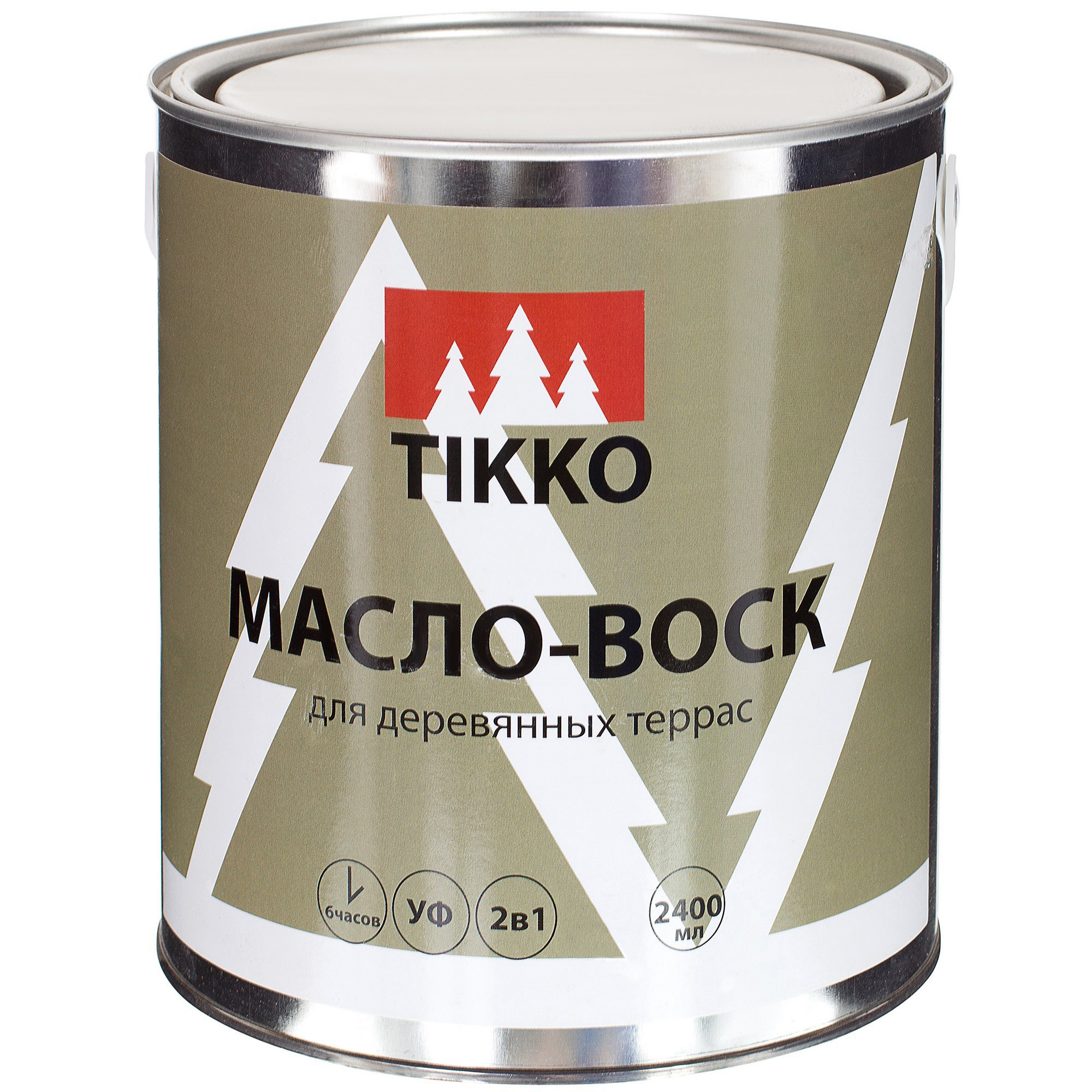 Масло для наружных работ Tikko цвет белый 2.4 л ✳️ купить по цене 1552  ₽/шт. в Москве с доставкой в интернет-магазине Леруа Мерлен