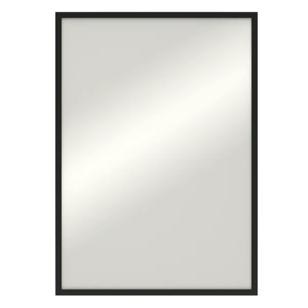 фото Зеркало декоративное вега прямоугольник 50x70 см цвет черный inspire