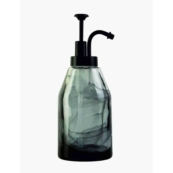 Дозатор для жидкого мыла Raindrops Shade стекло цвет черный дозатор для жидкого мыла raindrops shade стекло