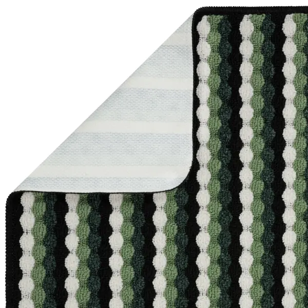 фото Коврик декоративный полипропилен bendigo 50х80 см цвет зеленый без бренда