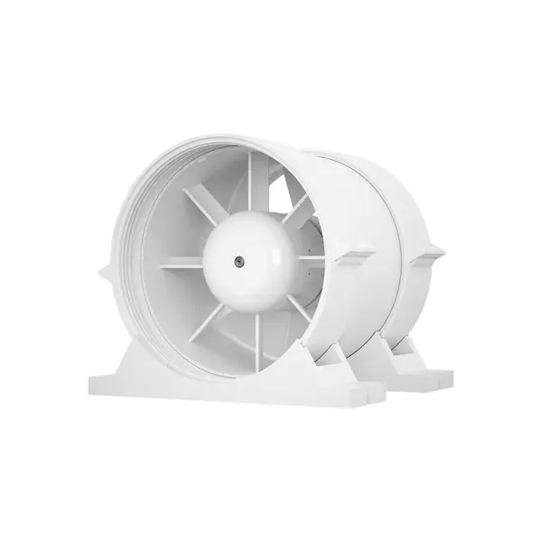 Вентилятор осевой вытяжной Diciti PRO 5 D125 мм 34 дБ 195 м3/ч цвет белый вентилятор дымоудаления диаметром 300 мм airone