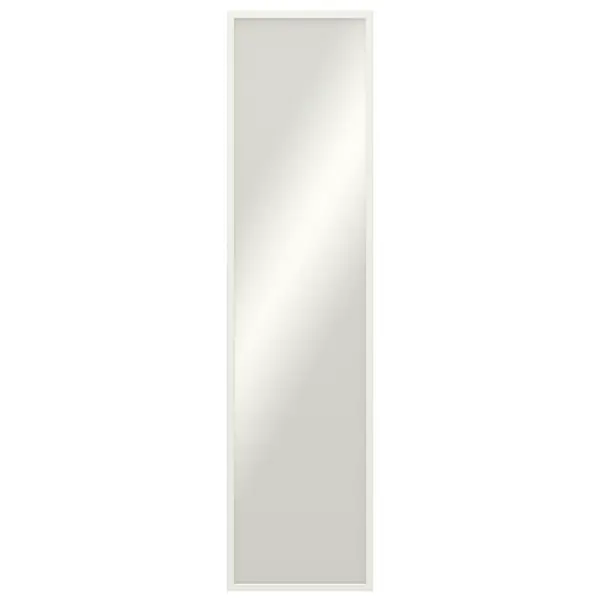 фото Зеркало декоративное вега прямоугольник 30x120 см цвет белый inspire