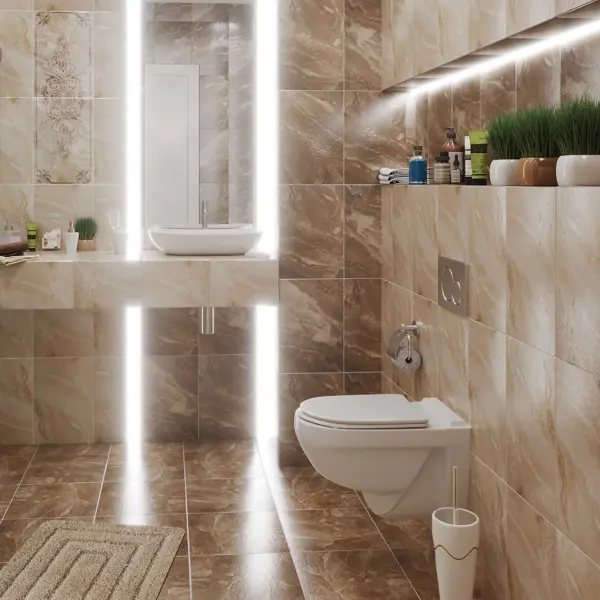 Ванная Леруа Мерлен — свежие интерьерные решения и примеры готового дизайна для ванной (200 фото)