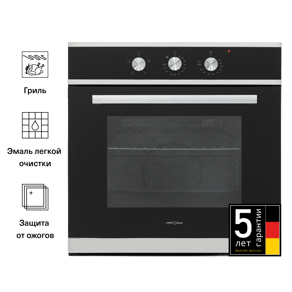 Духовой шкаф электрический krona essenza 60 wh