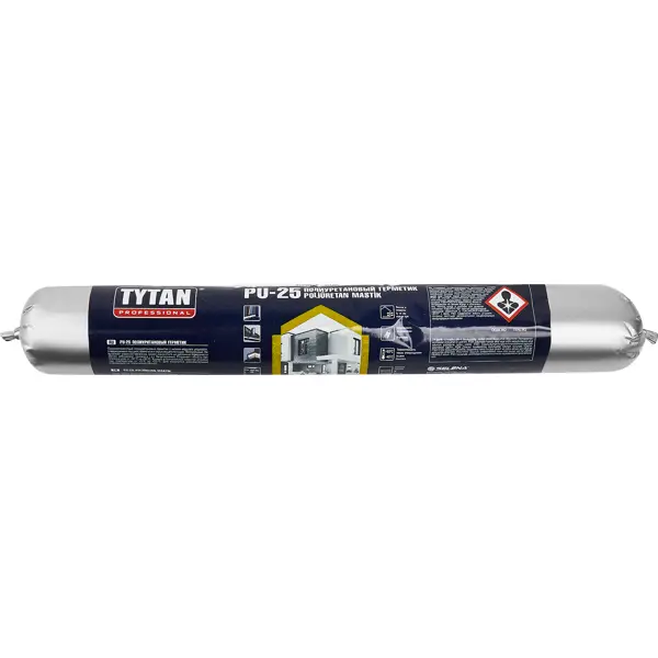 Герметик полиуретановый Tytan 600 мл цвет черный герметик жидкая пробка tn tytan 0 5 л