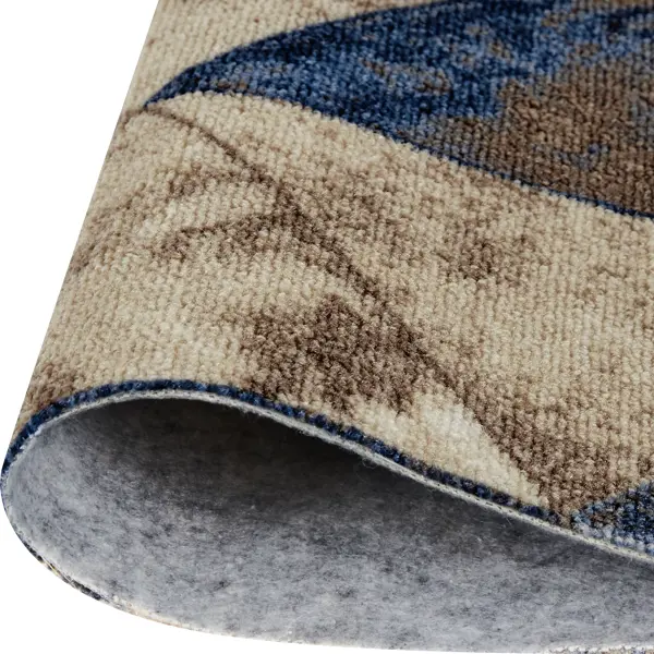 фото Ковровая дорожка полиамид/войлок софора 1 м цвет коричневый витебские ковры