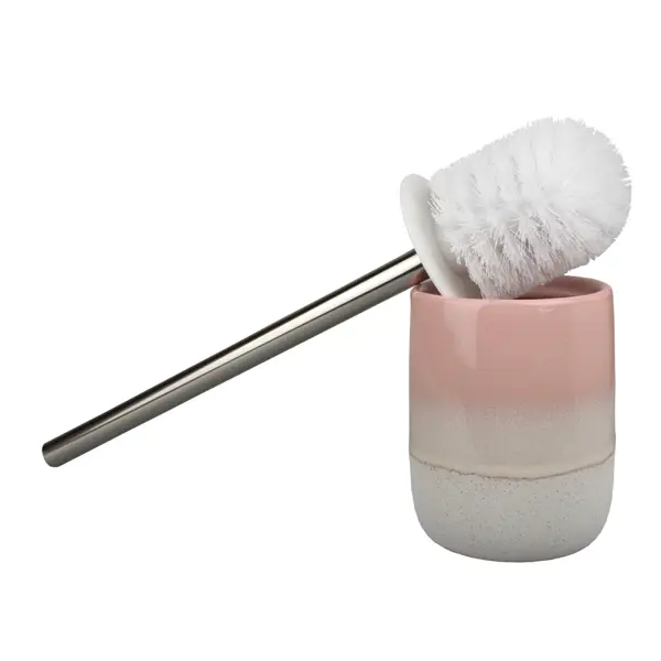 Ершик для унитаза Аквалиния Ombre цвет розовый ершик для унитаза bemeta white напольный щетка белая 104913094
