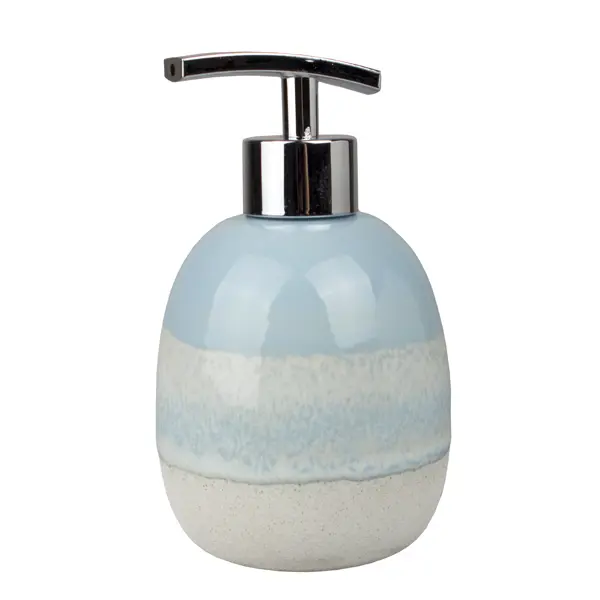 Дозатор для жидкого мыла Аквалиния Ombre керамика цвет голубой настенный дозатор для жидкого мыла аквалиния