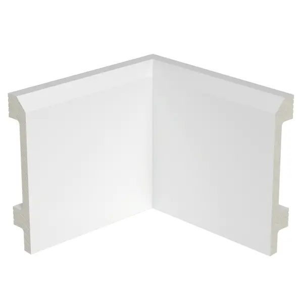 Уголок настенный полистирол внутренний Format 10DI белый 250x100x250 мм плитка потолочная экструзионная полистирол белая format 3002 50 x 50 см 2 м²