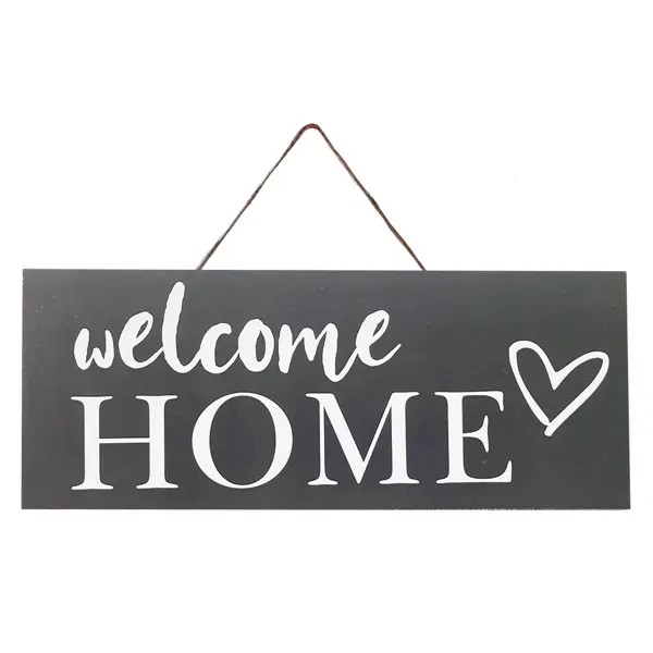 Табличка декоративная Welcome Home 10x25 см