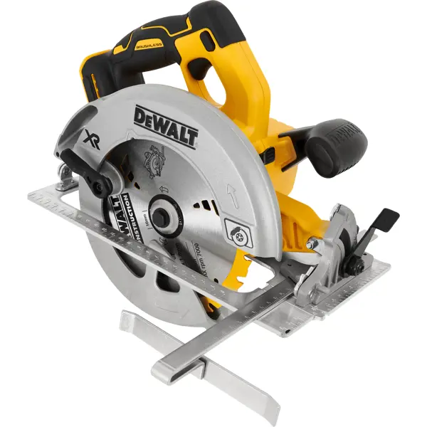 фото Пила циркулярная аккумуляторная dewalt dcs570nt-xj, 184 мм, 18 в li-ion без акб и зу