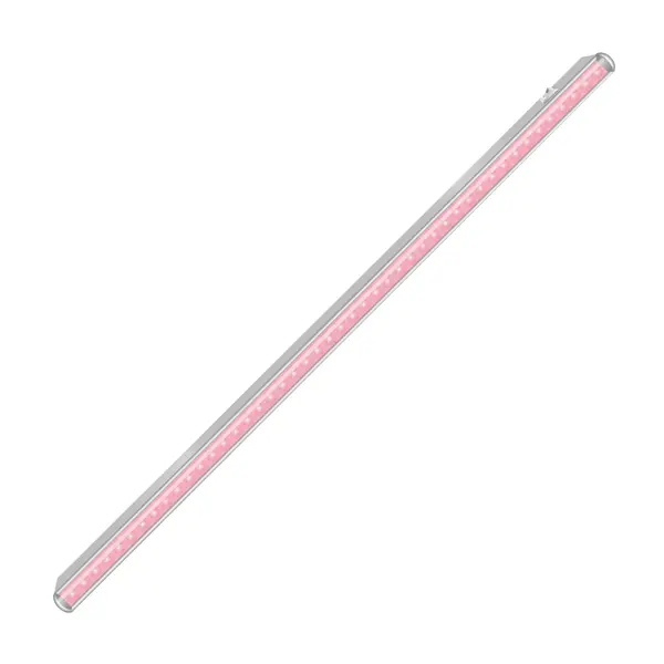 Фитосветильник линейный светодиодный Ecotec 572 мм 9 Вт туба для рассады красно-синий спектр розовый свет ночник светодиодный фотон мишка kss06 с выключателем розовый