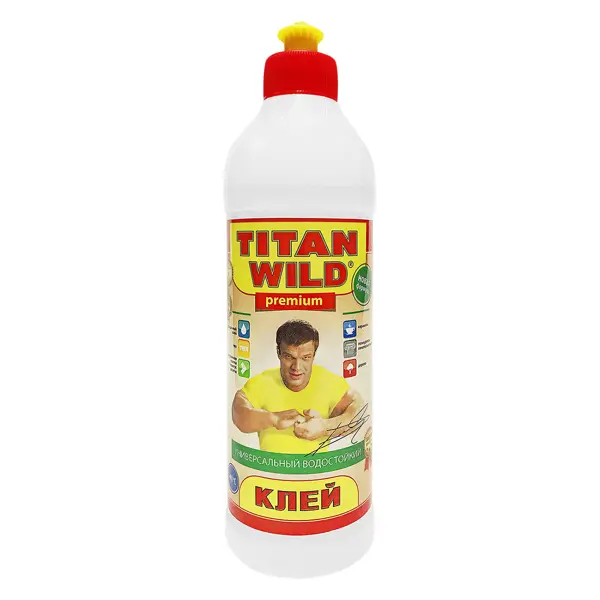 Клей Titan Wild универсальный 0.5 л клей для флизелиновых обоев titan wild 200 г пакет twf200 sp