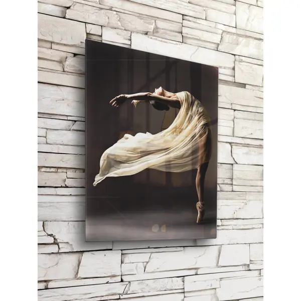 фото Картина на стекле балерина 40x50 см postermarket