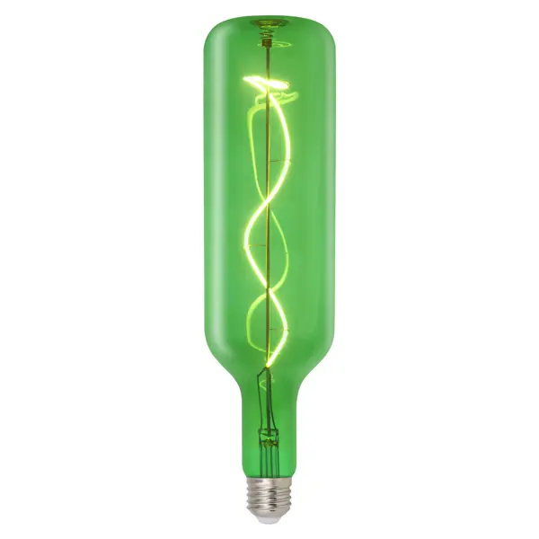 Лампа светодиодная Uniel E27 220-240 В 5 Вт декоративная 400 лм зеленый цвет света