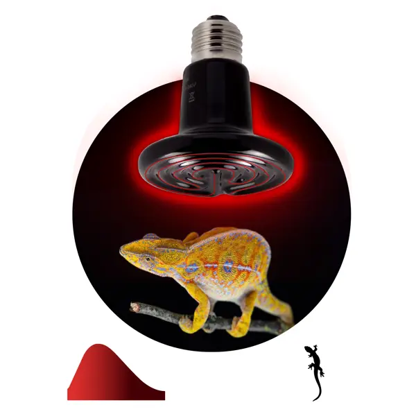 Лампа Эра Fito для террариумов с рептилиями Е27 150 Вт лампа эра fito для террариумов с рептилиями е27 50 вт